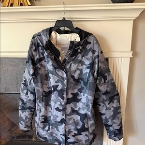 Columbia Interchange Black and White Jacket